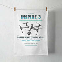 Thumbnail for DJI Inspire 3 design on white towel
