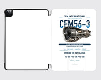 Thumbnail for CFM56-3 design on white ipad tablet case