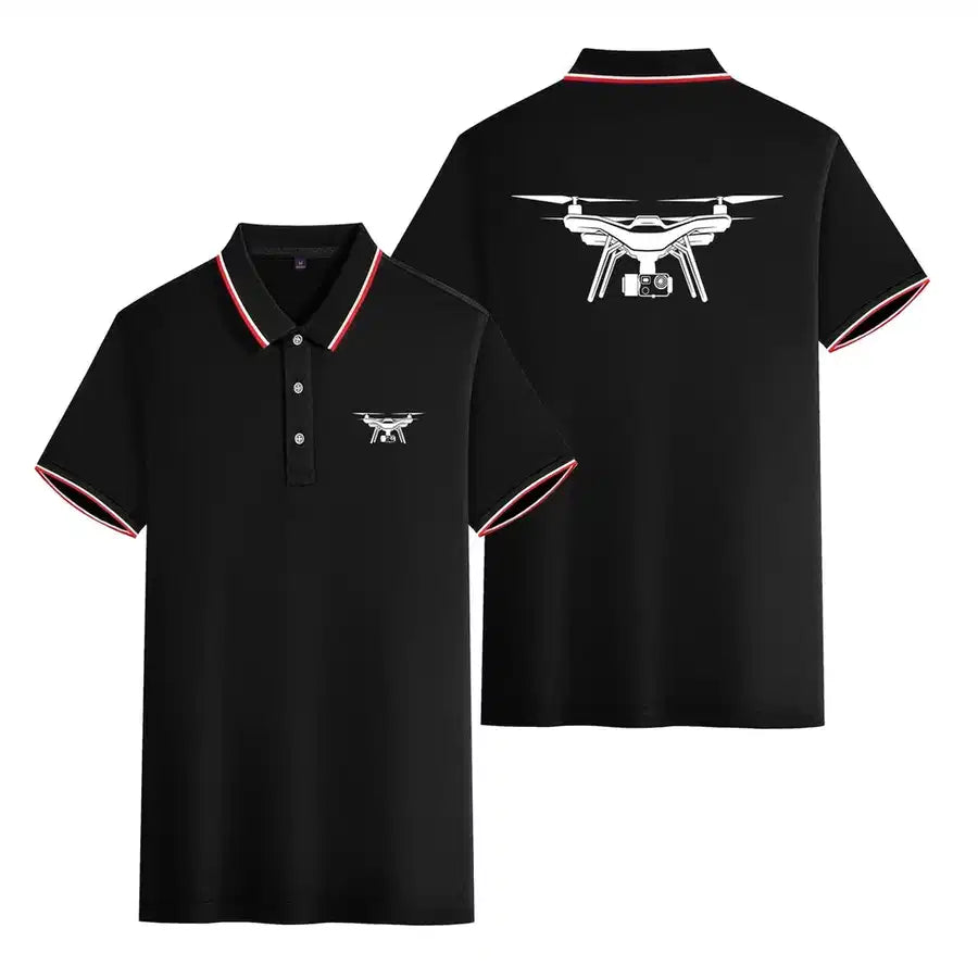 Customisable Drone Polo Shirt - view 2