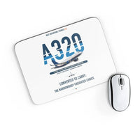 Thumbnail for Airbus A320P2F design on white rectangle mouse pad