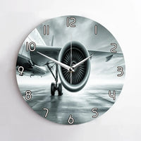 Thumbnail for Super Cool Airliner Jet Engine Wall Clock - view 2