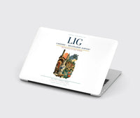 Thumbnail for Limoges – Bellegarde Airport (LIG) design on white MacBook case