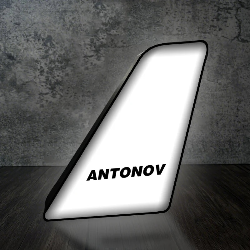 Antonov & Text 3D Lamp - view 2