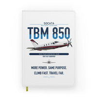 Thumbnail for Socata TBM 850 design on white notebook