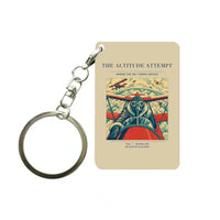 Thumbnail for VINTAGE G4202 - The Altitude Attempt - Designed Key Chain design on beige