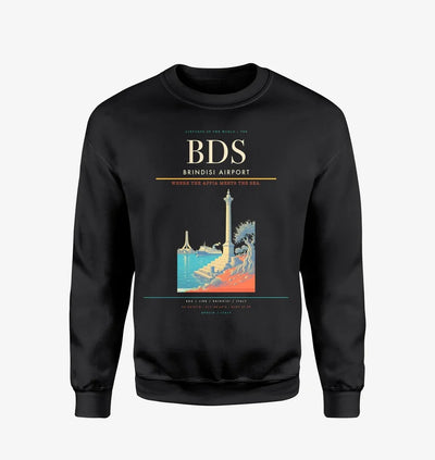 Brindisi Airport BDS Sweatshirt - Black