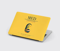 Thumbnail for Prince Mohammad Bin Abdulaziz International Airport (MED) design on yellow MacBook case