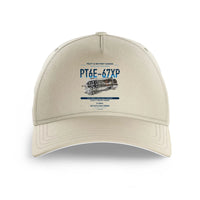 Thumbnail for PT6E-67XP design on beige printed hat