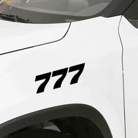 Thumbnail for Boeing 777 Car Sticker - view 2