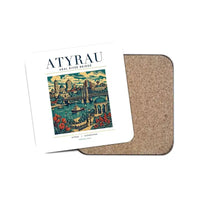 Thumbnail for ATYRAU - Poster - Coaster - White