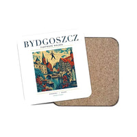 Thumbnail for BYDGOSZCZ - Poster - Coaster - White