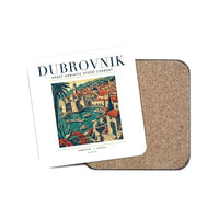 Thumbnail for DUBROVNIK - Poster - Coaster - White