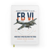 Thumbnail for de Havilland Mosquito FB VI design on white notebook