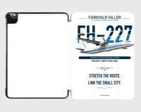 Thumbnail for Fairchild Hiller FH-227B design on white ipad tablet case