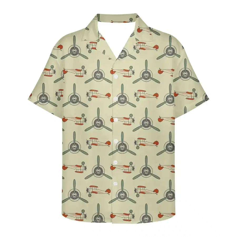 Old Airplane 3D Shirt - view 2