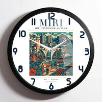 Thumbnail for MIRI - Poster - Wall Clock Framed - White