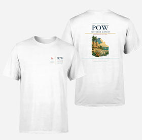 Double-Side Printing — Portorož Airport (POW) Double-Side T-Shirt