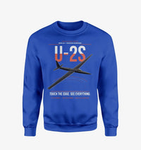 Thumbnail for U-2S Dragon Lady design on blue sweatshirt