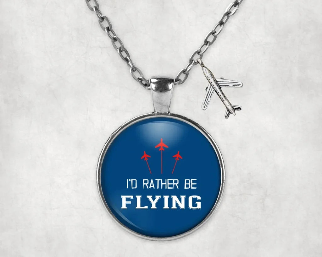 I'd Rather Be Flying Necklace - view 2