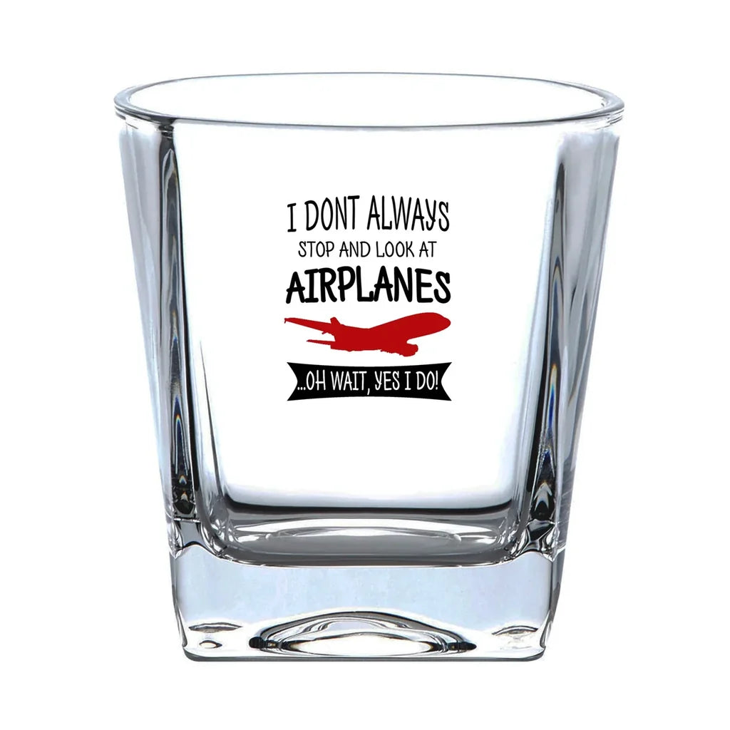 Customisable Plane Spotter Whisky Glass - view 2