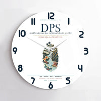 Thumbnail for I Gusti Ngurah Rai International Airport Bali (DPS) design on white no frame wall clock