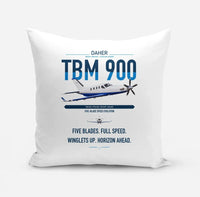 Thumbnail for Daher TBM 900 design on white pillow