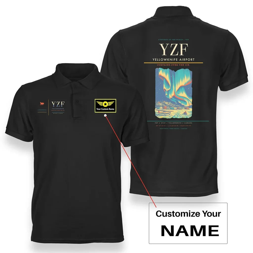 Yellowknife Airport YZF Black+Name