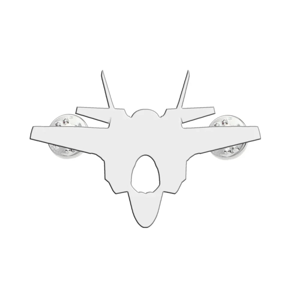 Aircraft Silhouette Brooch - view 2