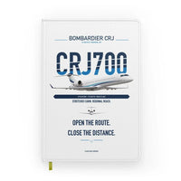 Thumbnail for Bombardier CRJ700 design on white notebook