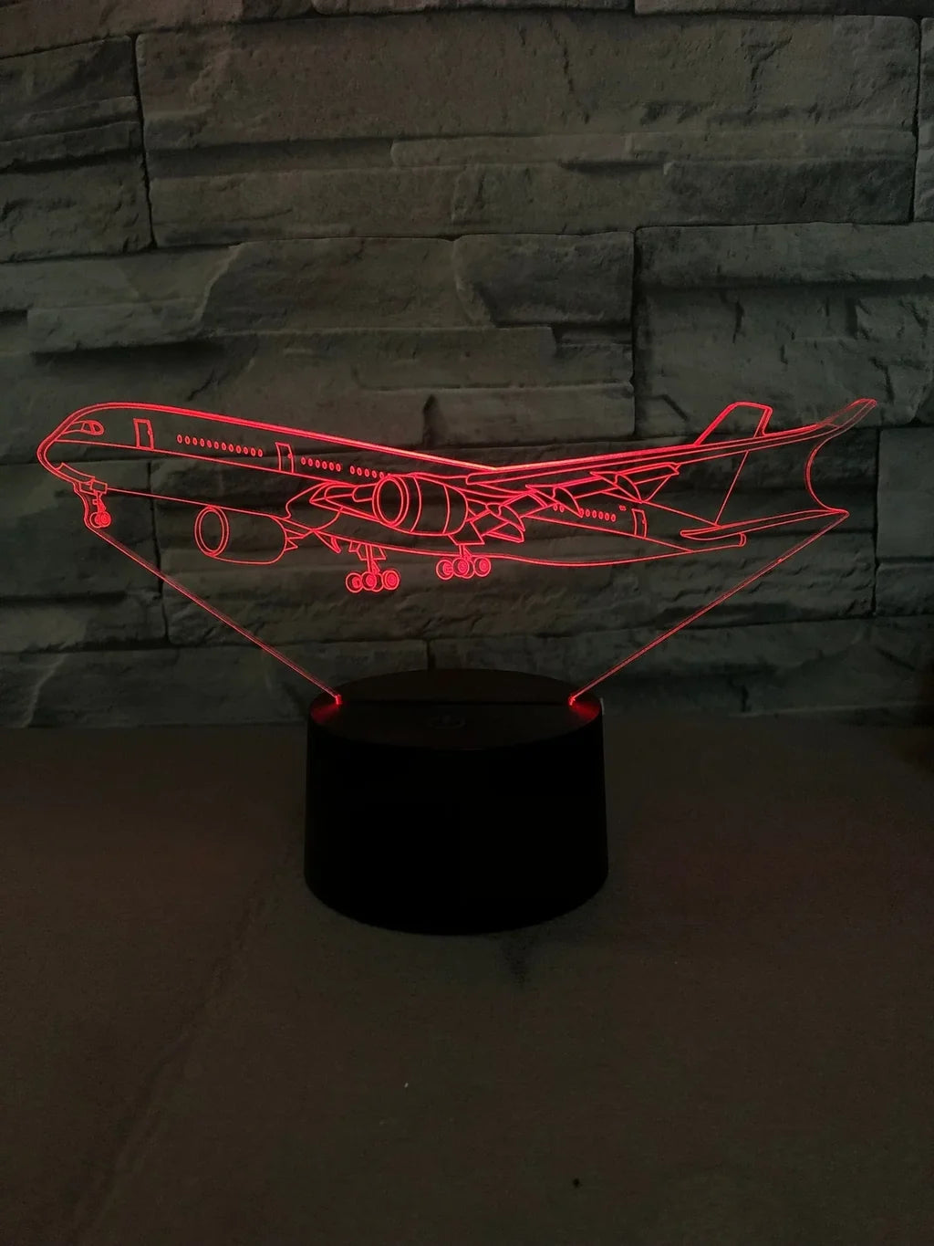 Customisable Boeing 787 3D Lamp - view 4