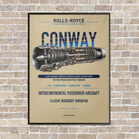 Thumbnail for CONWAY vertical canvas print - framed - beige background