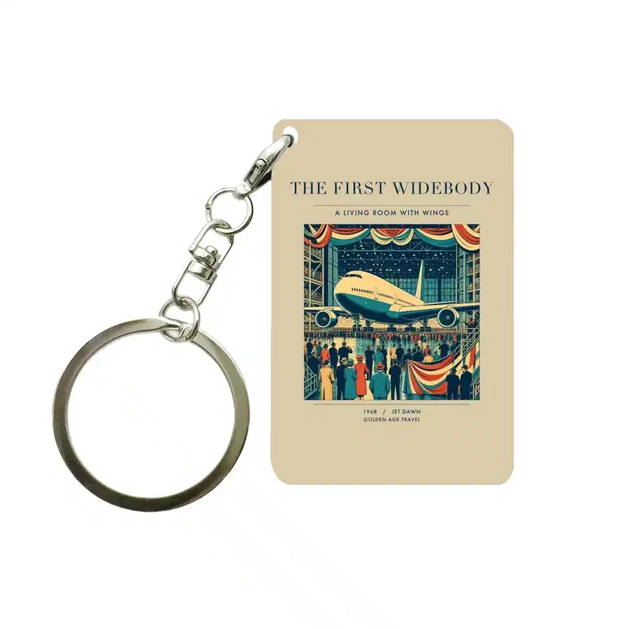 VINTAGE G4134 - The First Widebody - Designed Key Chain design on beige