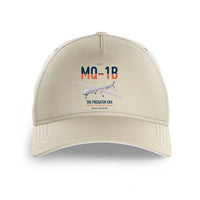 Thumbnail for MQ-1B Predator design on beige printed hat