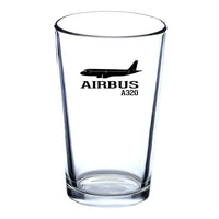 Thumbnail for Customisable Airbus A320 Drinking Glass - view 2