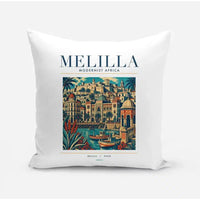 Thumbnail for MELILLA - Poster - Pillow - White