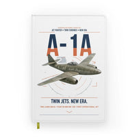 Thumbnail for Messerschmitt Me 262A-1a design on white notebook
