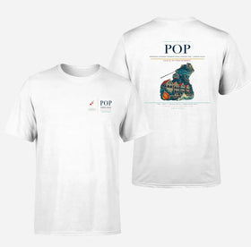 Double-Side Printing — Gregorio Luperón International Airport (POP) Double-Side T-Shirt