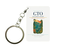 Thumbnail for Jalaluddin Airport (GTO) design on white key chain