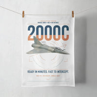 Thumbnail for Dassault Mirage 2000C RDI design on white towel