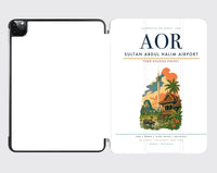Thumbnail for Sultan Abdul Halim Airport (AOR) design on white ipad tablet case