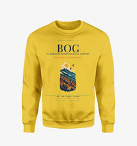 Thumbnail for Bogota El Dorado International Airport (BOG) design on yellow sweatshirt