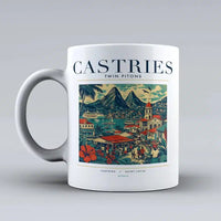 Thumbnail for CASTRIES - Poster - Mug - White