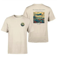 Thumbnail for VINTAGE G4367 - The Storm Surge Patrol - Double-Side T-Shirt design on beige double side t shirt