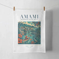 Thumbnail for AMAMI - Poster - Towel - White