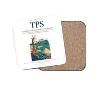 Thumbnail for Vincenzo Florio Airport Trapani-Birgi (TPS) design on white 1 piece coaster
