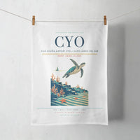 Thumbnail for Vilo Acuña Airport (CYO) design on white towel