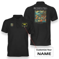 Thumbnail for BOSEONG - Poster - Double-Side Polo - Black + Name