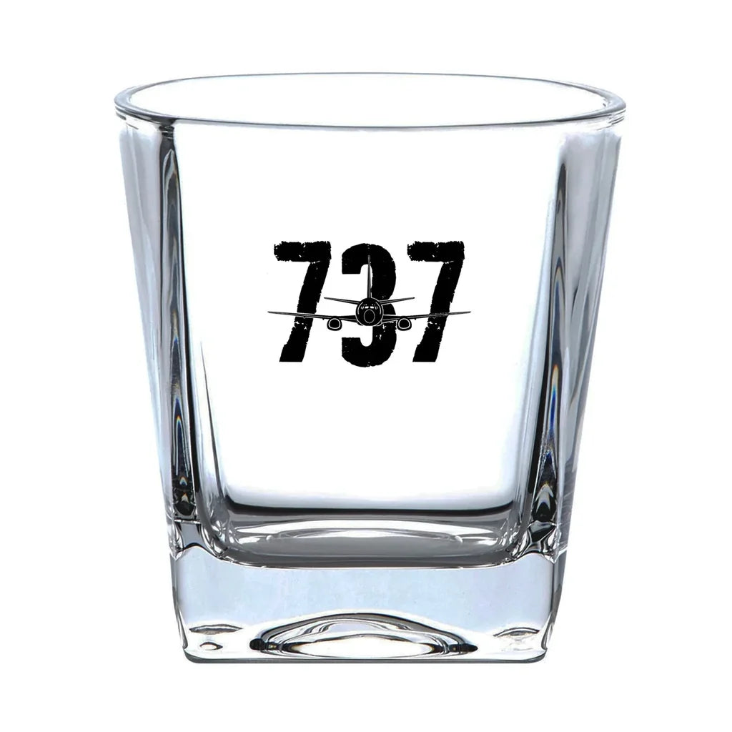 Customisable Boeing 737 Whisky Glass - view 2