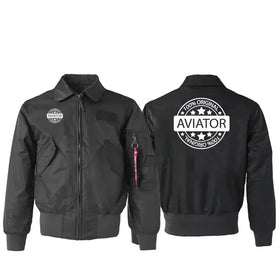 %100 Original Aviator Embroidered Patch Attachable Jackets