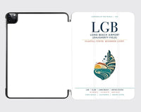 Thumbnail for Long Beach Airport (Daugherty Field) (LGB) design on white ipad tablet case
